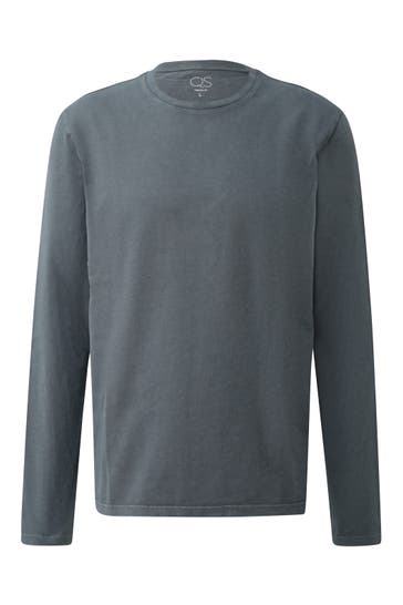 QS BY S.OLIVER Longsleeve 5547_blassblau
