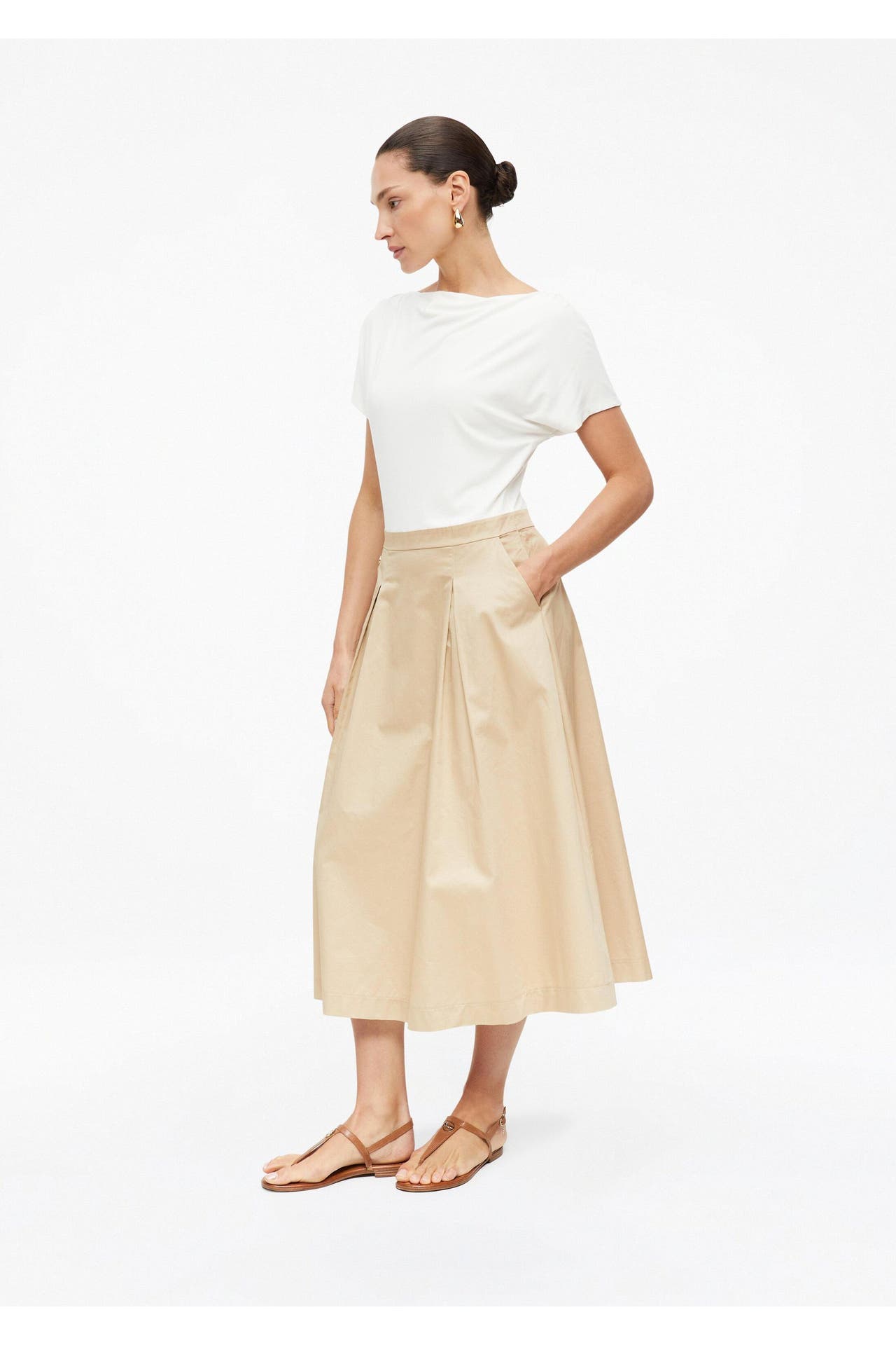 S.OLIVER Midikleid 0200_creme, Bild 1