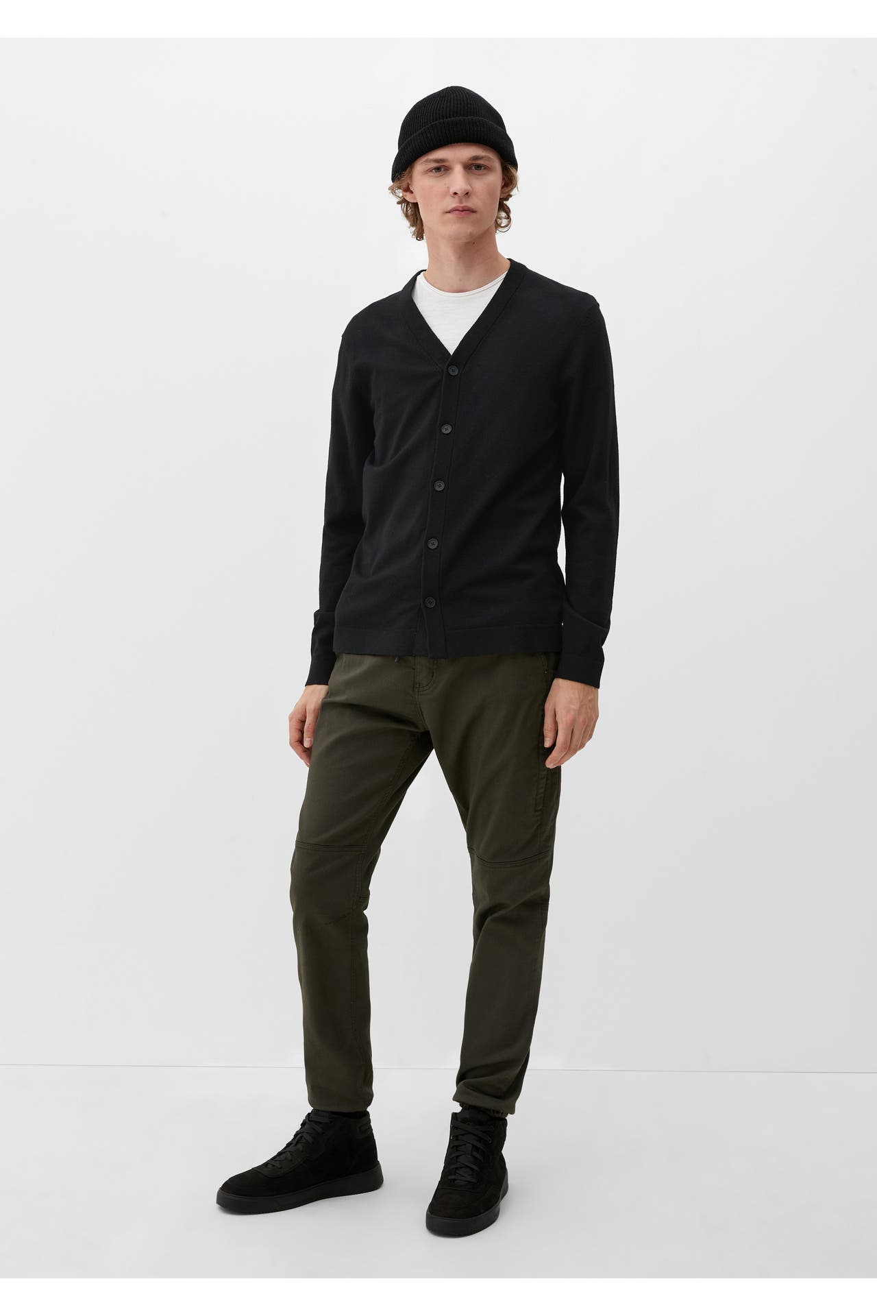 QS BY S.OLIVER Strickjacke 9999_schwarz, Bild 1