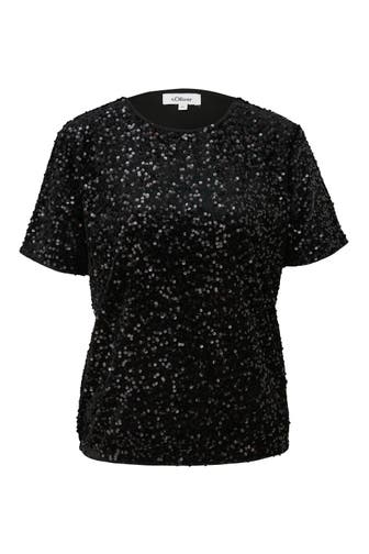 S.OLIVER T-Shirt 9999_schwarz