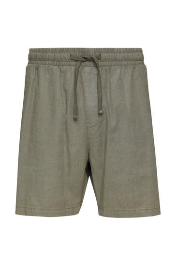 QS BY S.OLIVER Short 7929_olivgrün Tapered