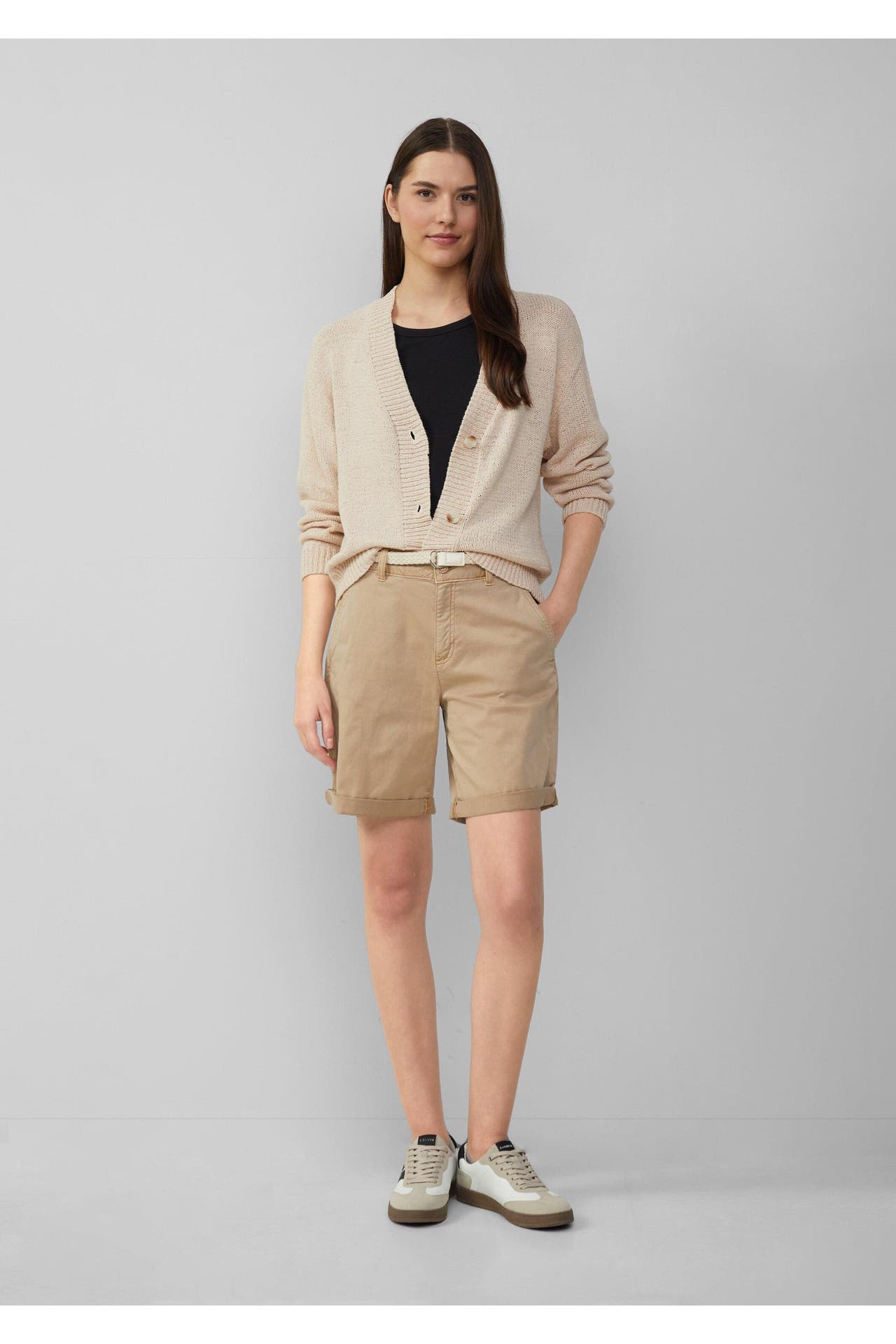 S.OLIVER Short 8404_sandstein Tapered, Bild 1