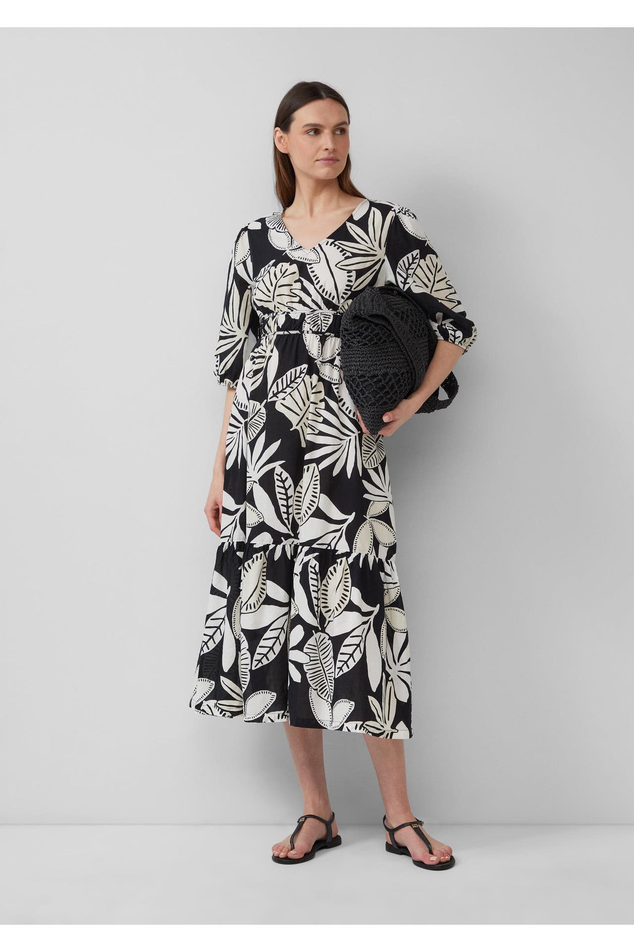 S.OLIVER Midikleid 99A0_schwarz, Bild 1