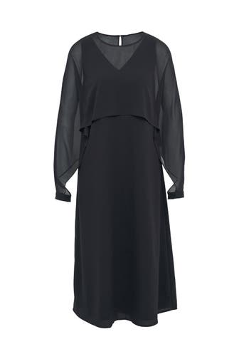 COMMA, Maxikleid 5976_navy