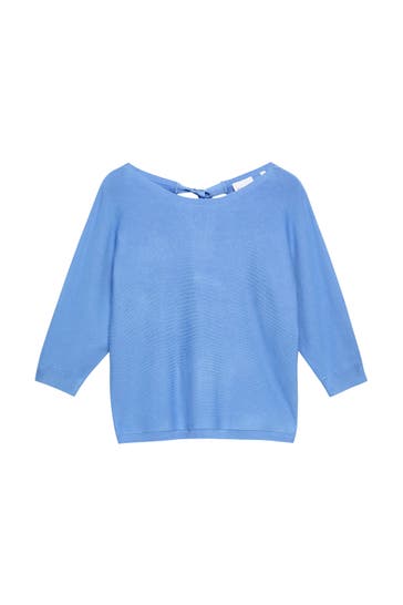 COMMA, Pullover 5444_blau