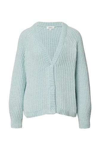 S.OLIVER Strickjacke 6439_azurblau