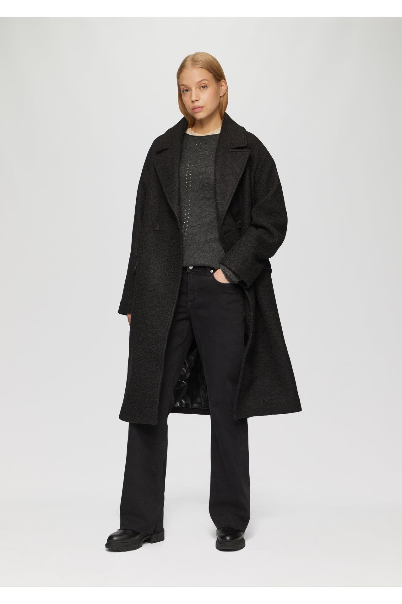 QS BY S.OLIVER Pullover 99W0_schwarz, Bild 1