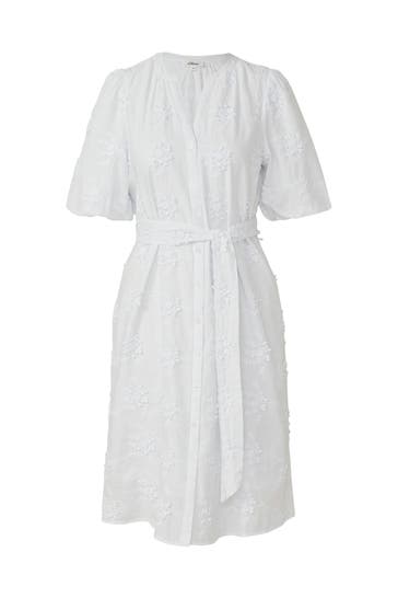 S.OLIVER Kleid 0100_weiß