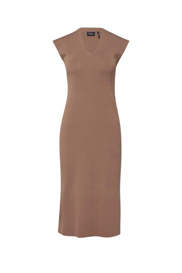 S.OLIVER Midikleid 8624_cognac