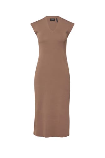 S.OLIVER Midikleid 8624_cognac