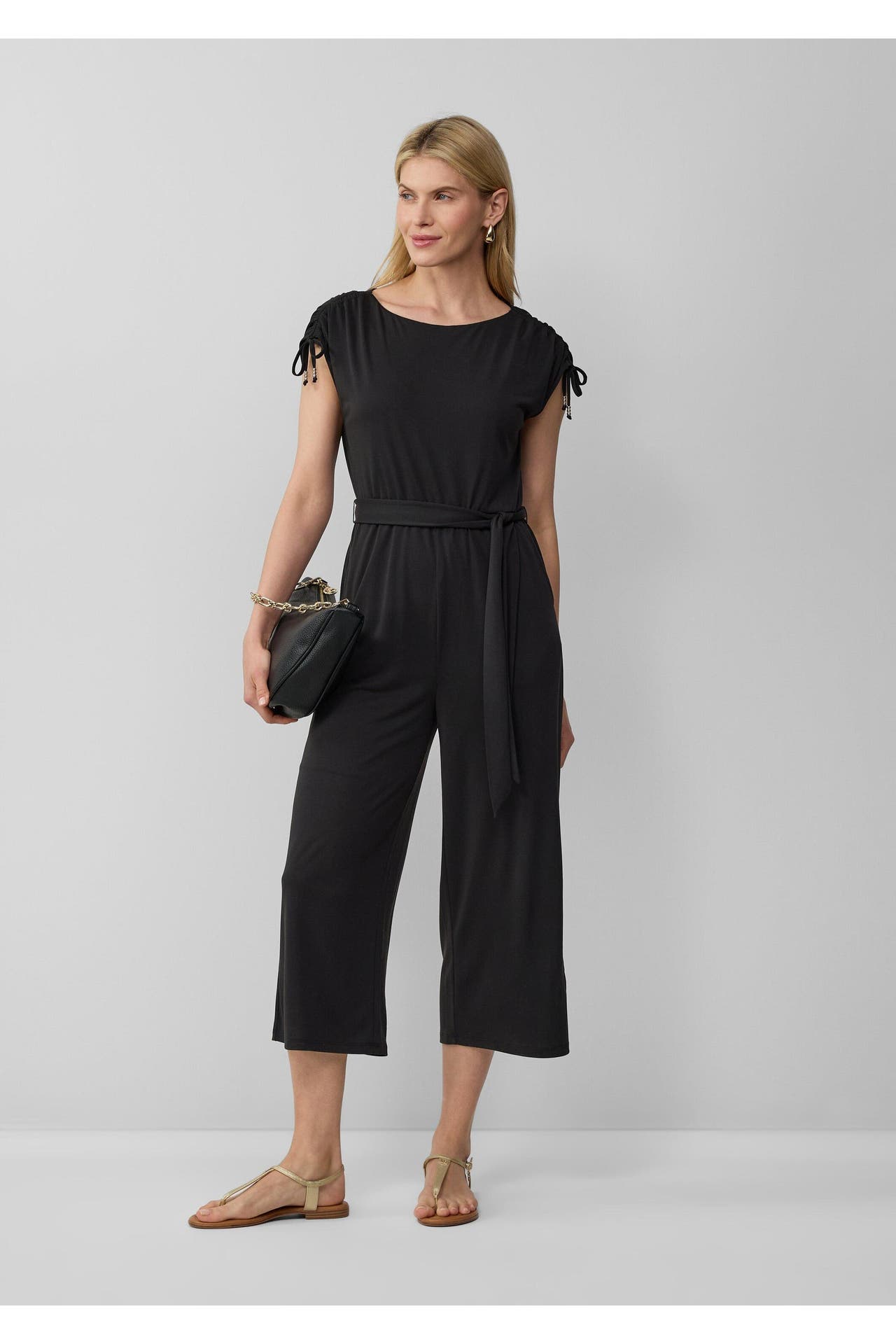 S.OLIVER Jumpsuit 9999_schwarz Tapered, Bild 1