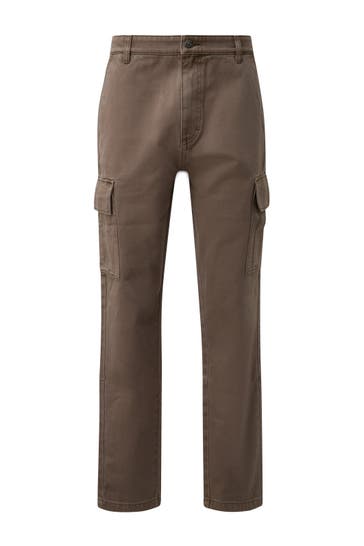 QS BY S.OLIVER Stoffhose 8915_braun Tapered