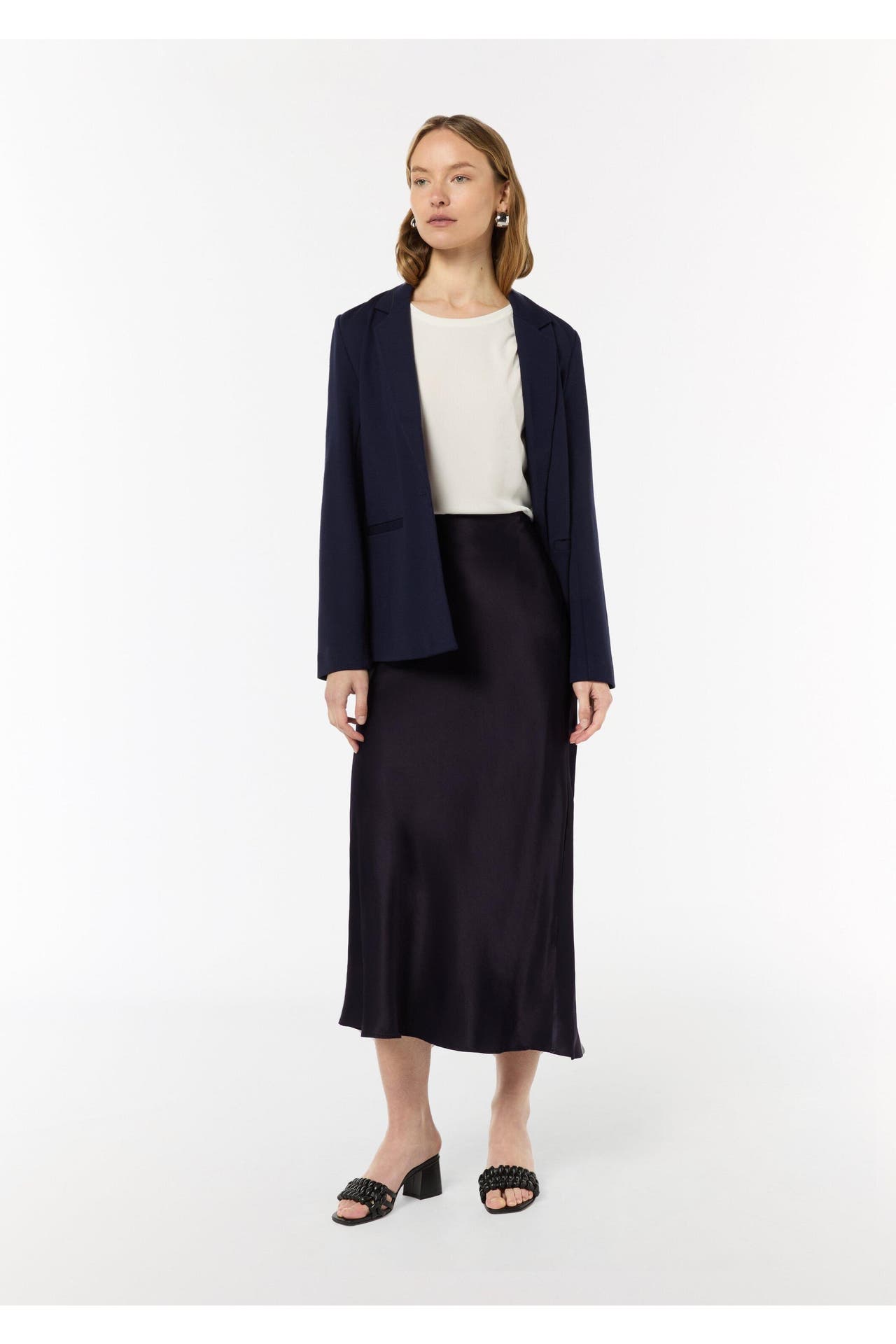 COMMA, Midikleid 5976_navy, Bild 1