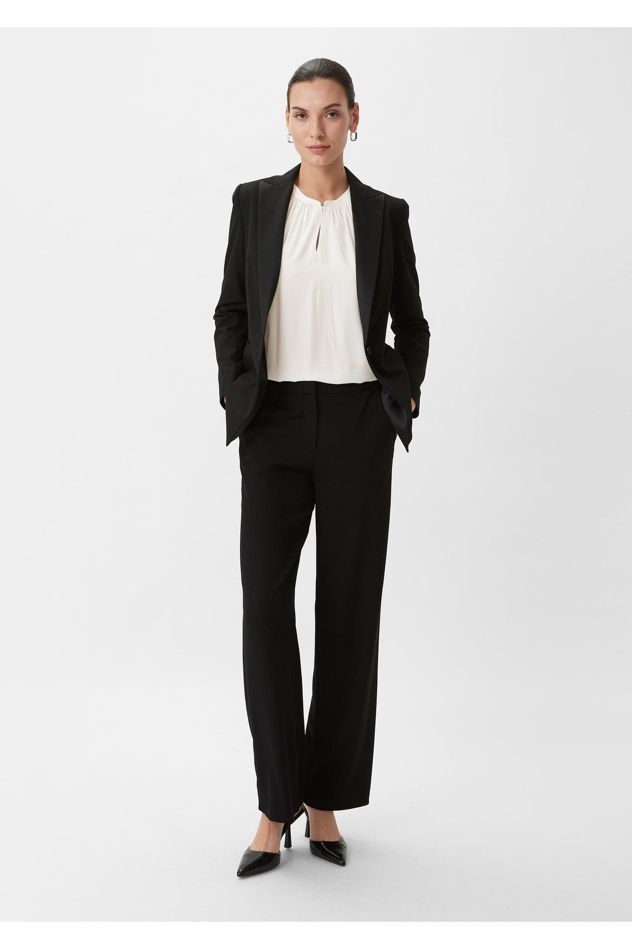 COMMA, Casual-Bluse 0120_weiß, Bild 1