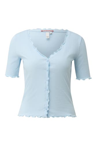 QS BY S.OLIVER T-Shirt 5104_hellblau