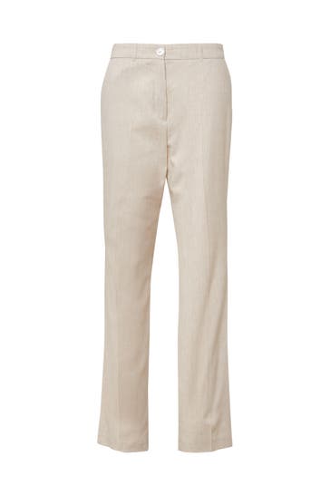 S.OLIVER Stoffhose 80W0_helles beige Tapered