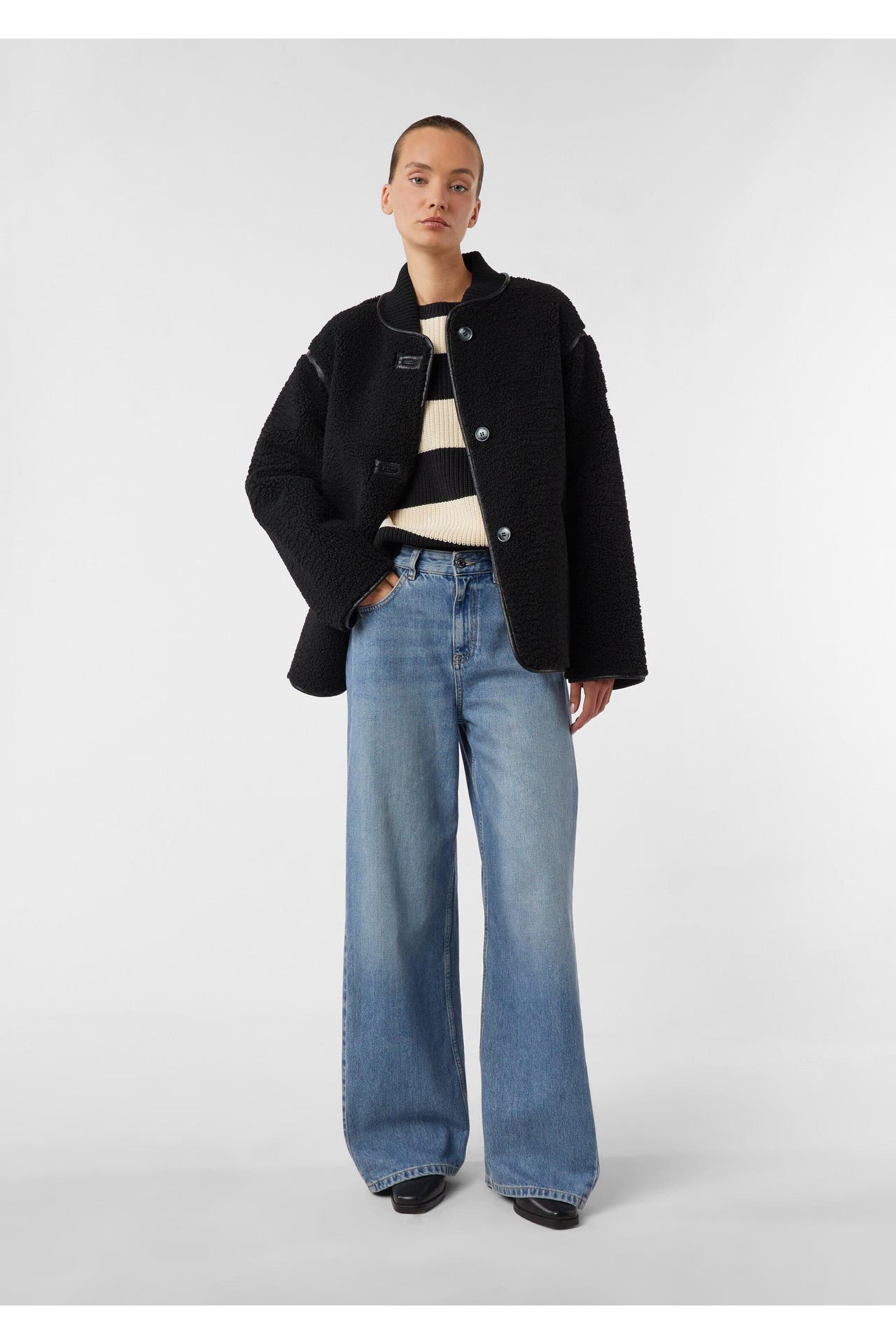 COMMA, Pullover 99G0_schwarz, Bild 1