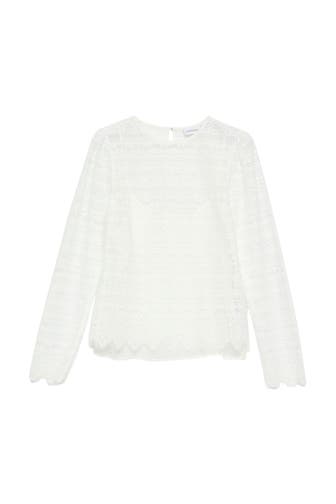 COMMA, Casual-Bluse 0120_weiß
