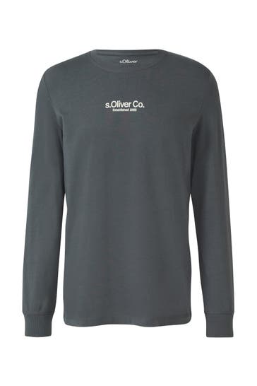 S.OLIVER Longsleeve 95D1_schiefergrau