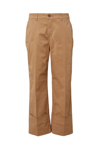 S.OLIVER Stoffhose 8486_sandstein Tapered