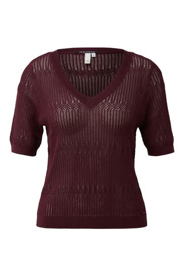 QS BY S.OLIVER Pullover 4923_bordeaux