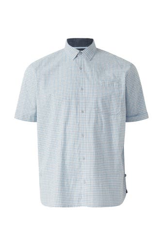 S.OLIVER Kurzarmhemd 50N0_hellblau Regular Fit