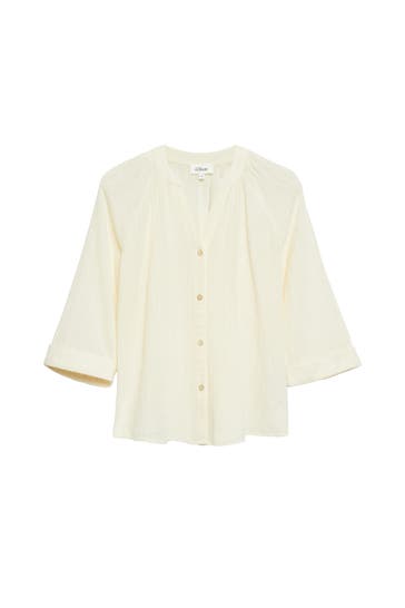 S.OLIVER Casual-Bluse 8000_helles beige