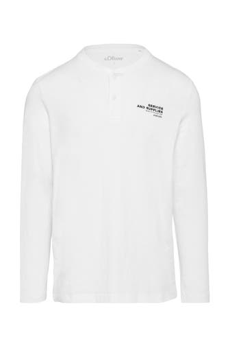 S.OLIVER Longsleeve 0120_weiß