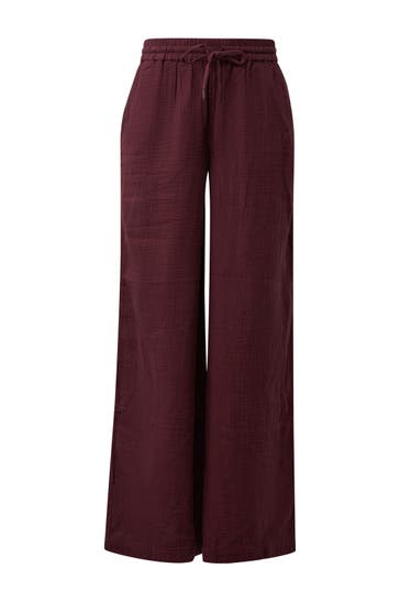 QS BY S.OLIVER Stoffhose 4923_bordeaux Tapered