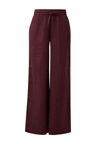 QS BY S.OLIVER Stoffhose 4923_bordeaux Tapered