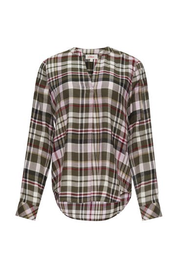 S.OLIVER Casual-Bluse 79N0_olivgrün
