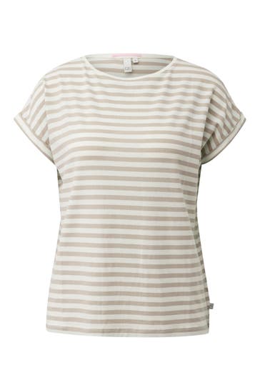 QS BY S.OLIVER T-Shirt 81G0_beige