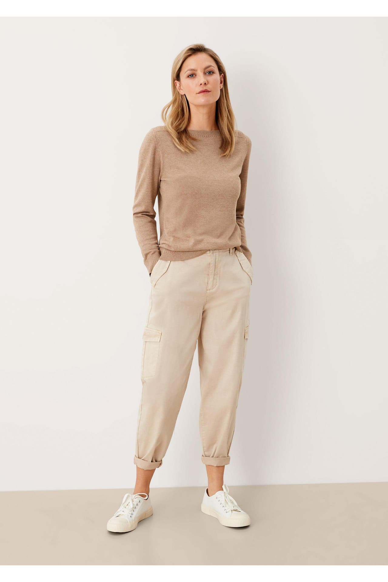 S.OLIVER Pullover 83W0_hellbraun, Bild 1