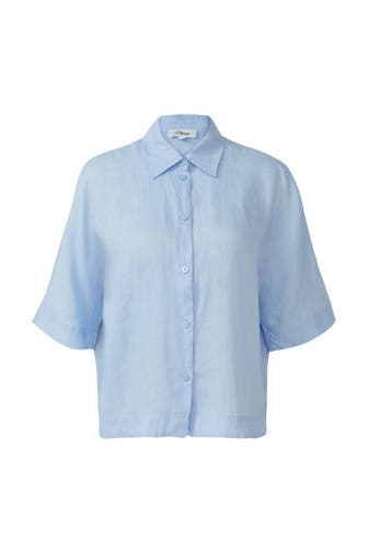 S.OLIVER Blusenshirt 5083_hellblau
