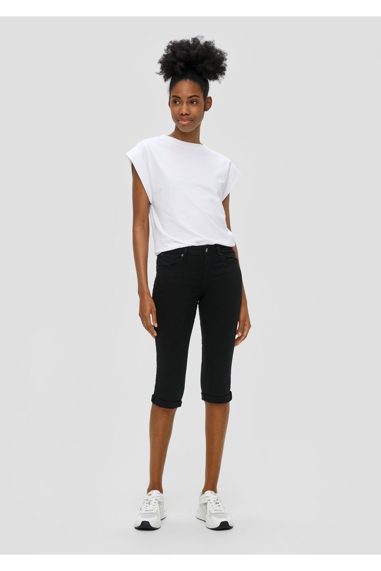 QS BY S.OLIVER Jeans CATIE 9999_schwarz Tapered, Bild 1