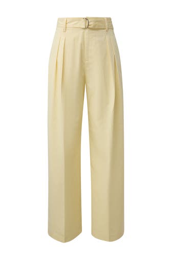 QS BY S.OLIVER Stoffhose 1101_hellgelb Tapered