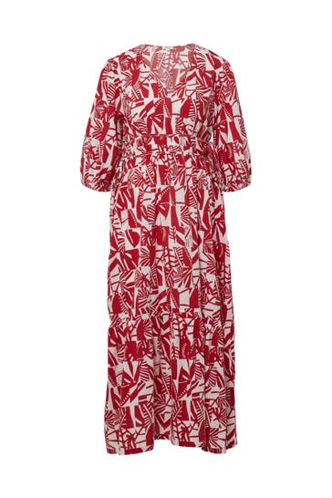 S.OLIVER Midikleid 35A1_mohnrot