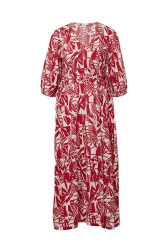 S.OLIVER Midikleid 35A1_mohnrot
