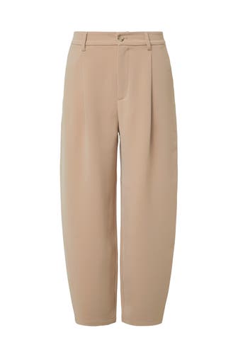 S.OLIVER Stoffhose 8429_sandstein Tapered