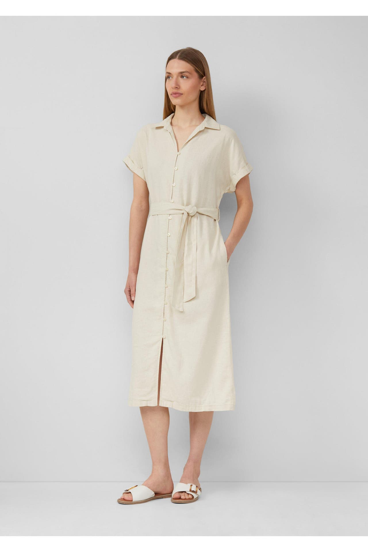S.OLIVER Midikleid 0750_natur, Bild 1
