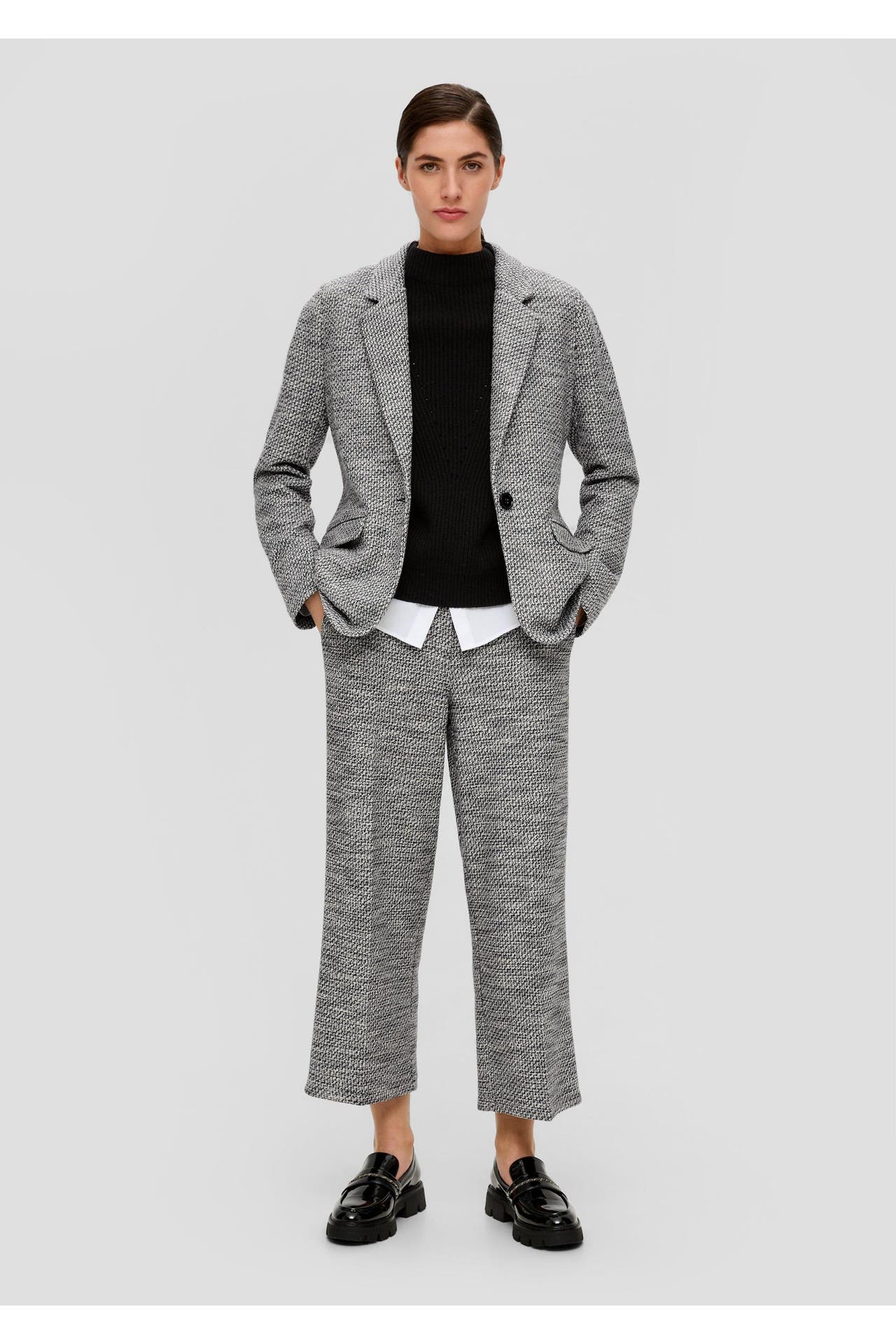 S.OLIVER Stoffhose 99X1_schwarz Tapered, Bild 1