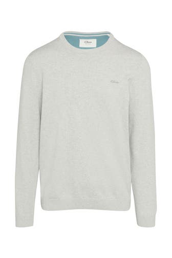 S.OLIVER Pullover 90W0_hellgrau