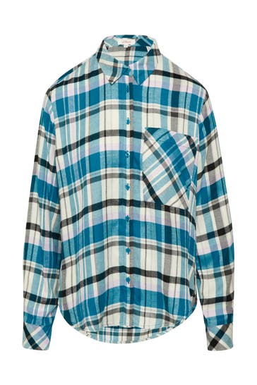 S.OLIVER Casual-Bluse 64N2_azurblau