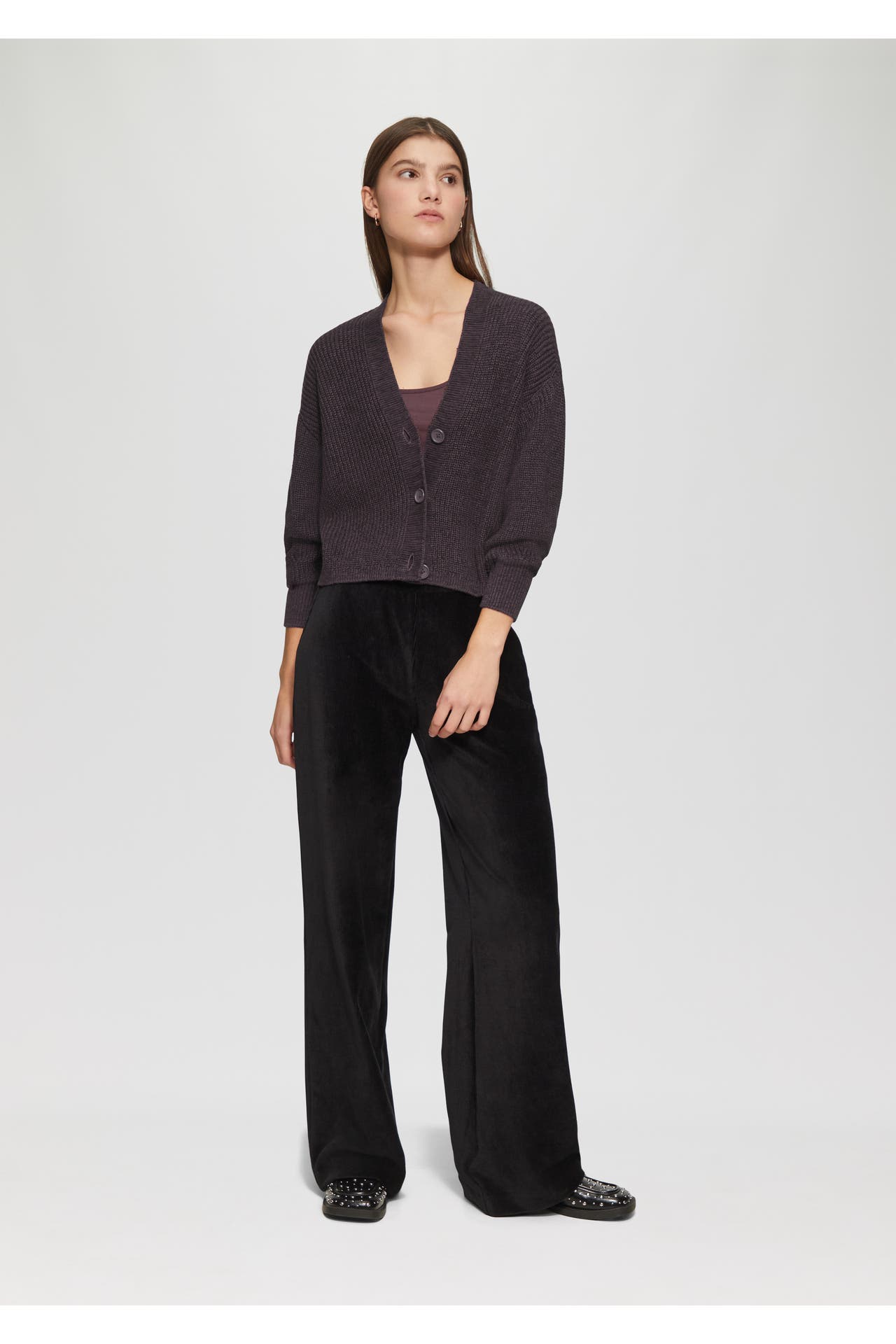 QS BY S.OLIVER Strickjacke 49W0_lila, Bild 1