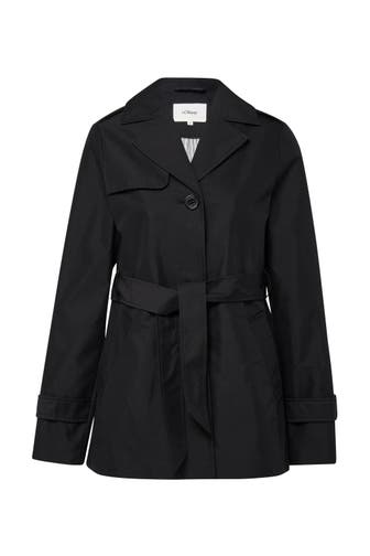 S.OLIVER Trenchcoat 9999_schwarz