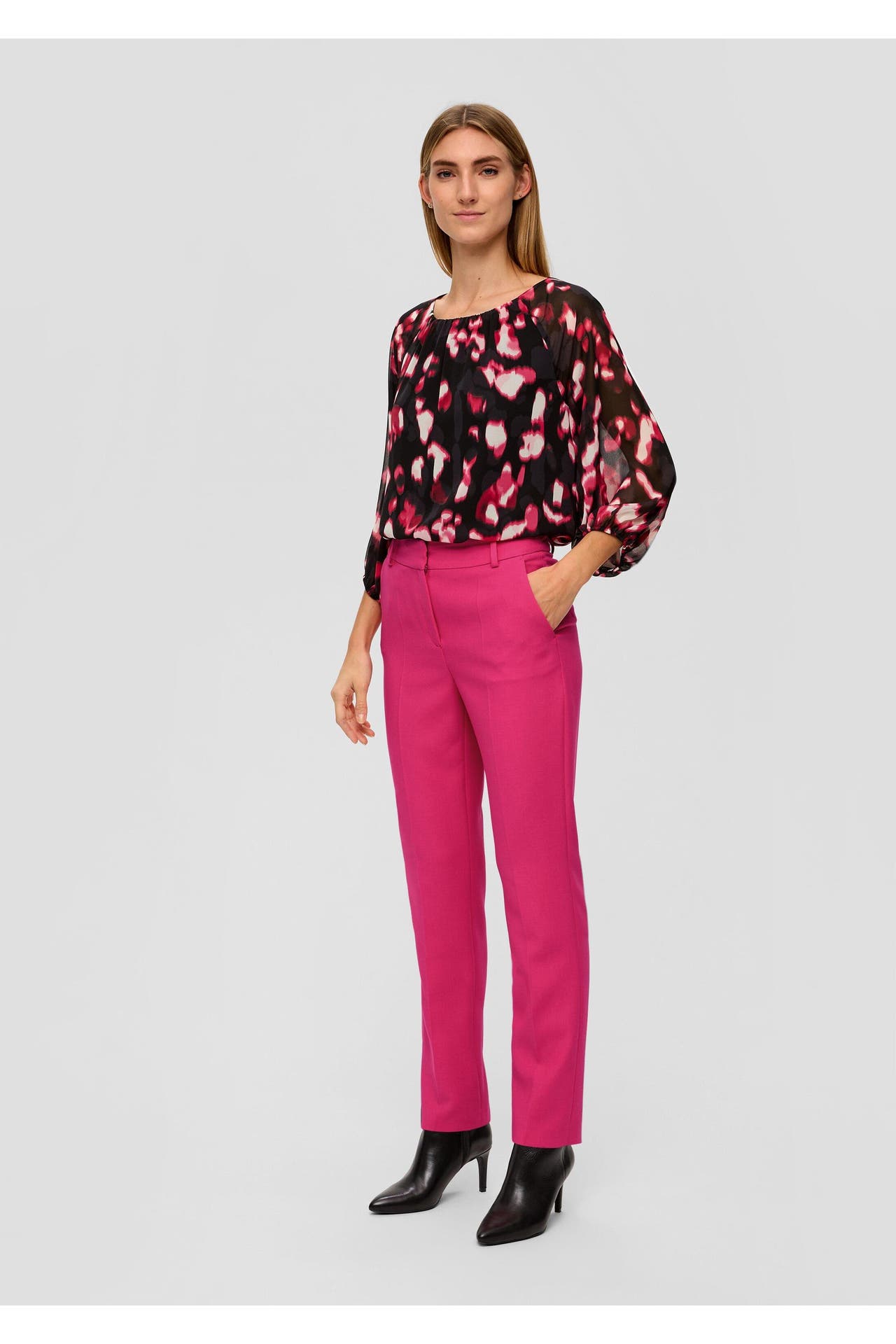S.OLIVER Stoffhose 4528_pink Tapered, Bild 1