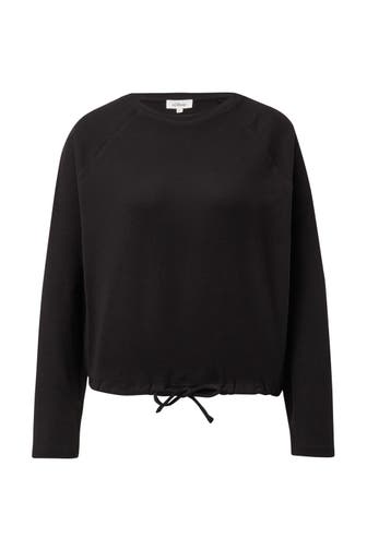 S.OLIVER Sweatshirt 9999_schwarz