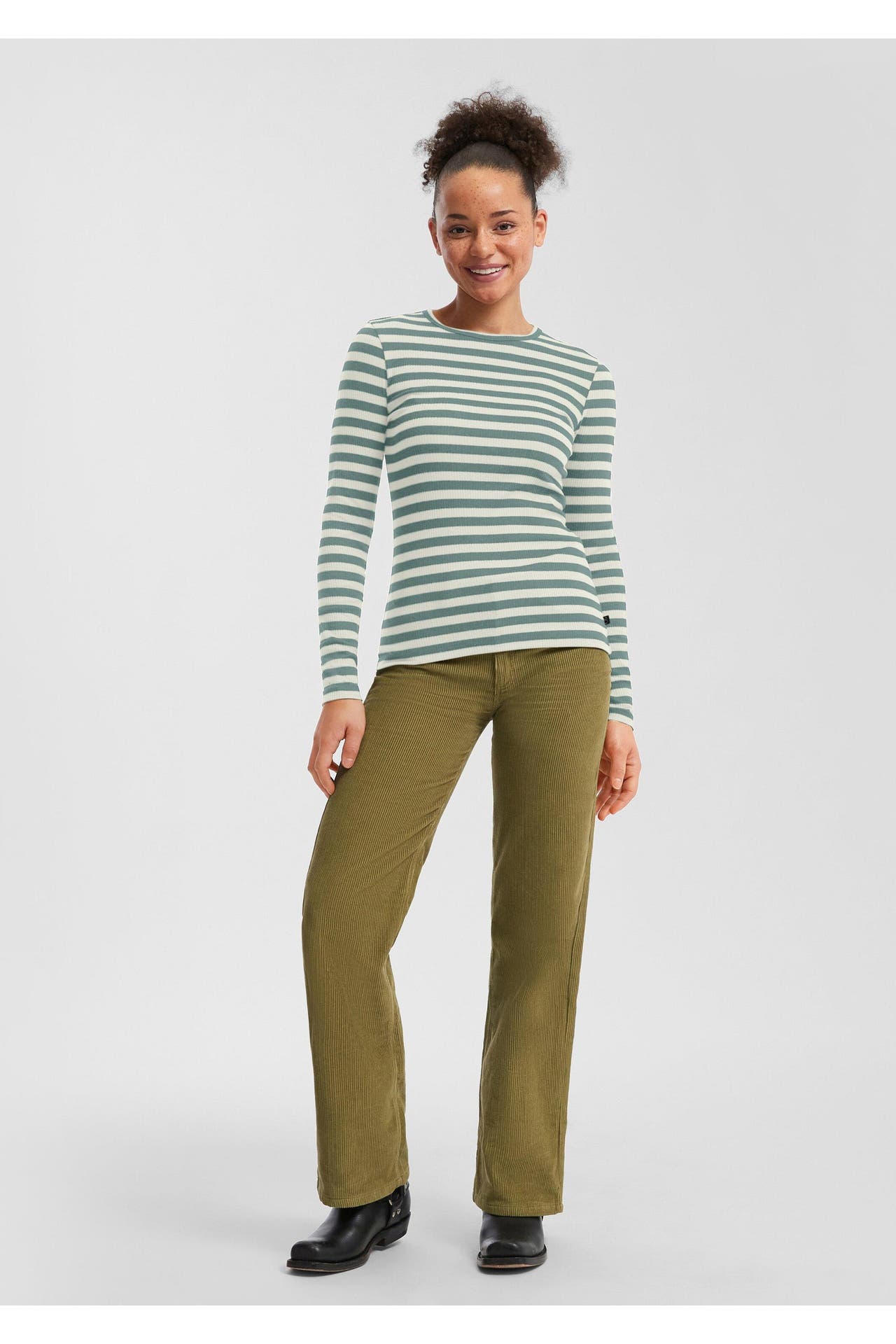 QS BY S.OLIVER Longsleeve 62G0_pastelltürkis, Bild 1