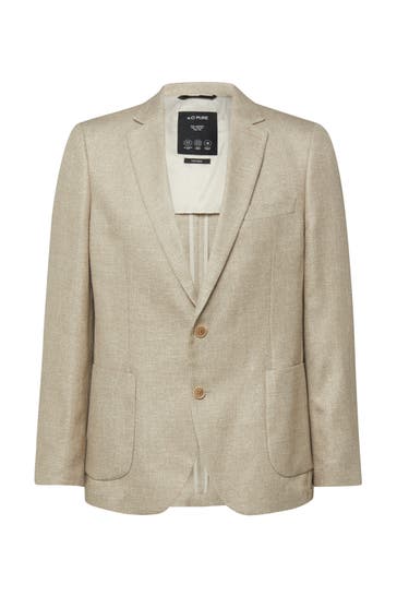 S.OLIVER Casual-Sakko S.OPURE 84W1_beige Regular Fit