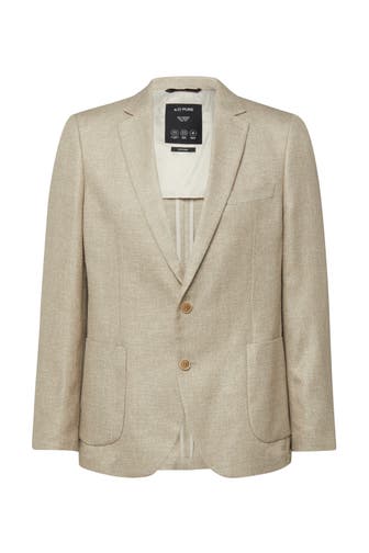 S.OLIVER Casual-Sakko S.OPURE 84W1_beige Regular Fit